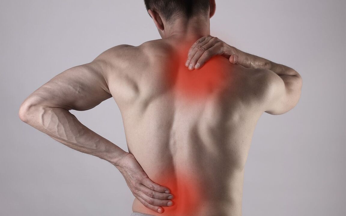 Back pain is a symptom of diseases of the musculoskeletal system