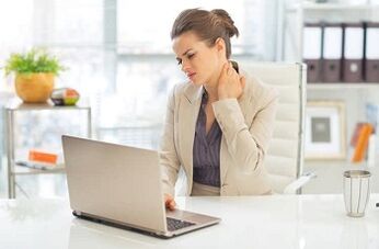 Symptoms of the osteocondrosis of cervical waist