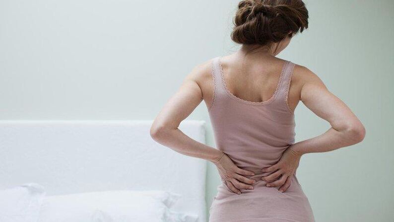 How to get rid of back pain in the waistband