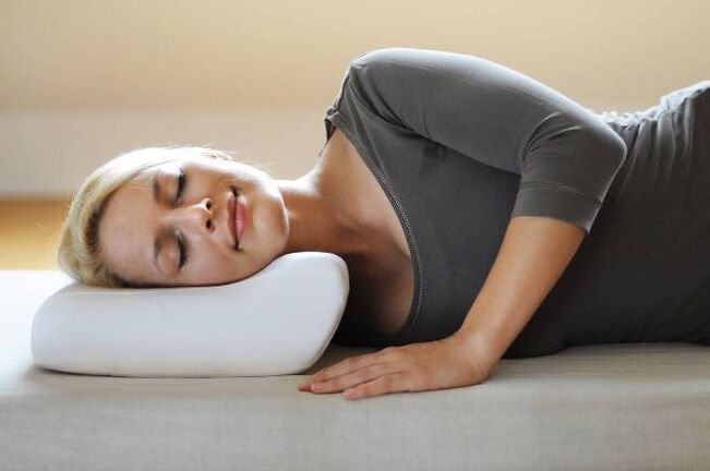Sleeping on orthopedic pillow as prevention of cervical osteochondrosis