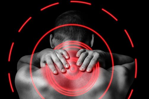 Cervical osteochondrosis in a person