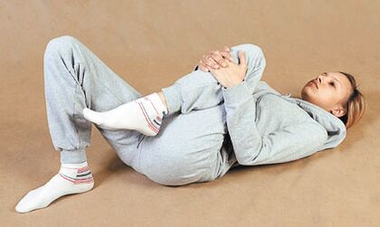 Exercises for arthrosis of the knee joint